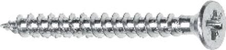 HECO TOPIX-Plus spaanplaatschroef 3,5x16mm - platkop - RVS - voldraad - PZD 2 - 61630 (Per 200 stuks)