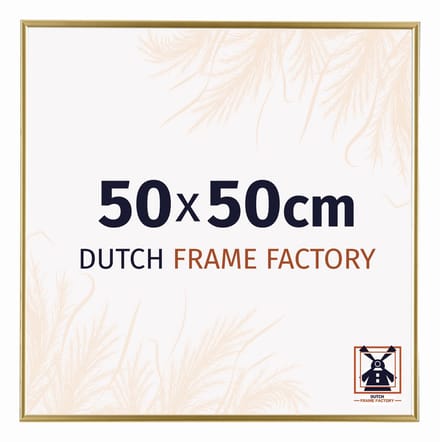 Fotolijst 50x50 cm - Kunststof - Goud - Easy