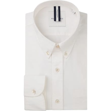 Profuomo  Lange Mouw Overhemden Off White Ppwh10044