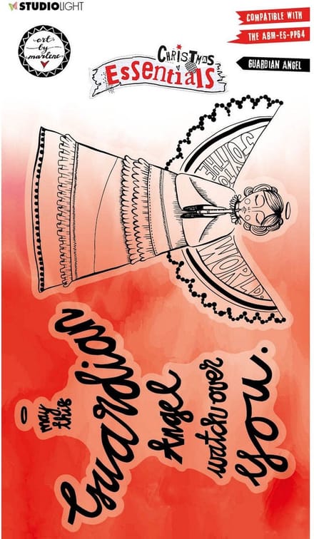 Studio Light Christmas Essentials Clear Stamp Guardian Angel