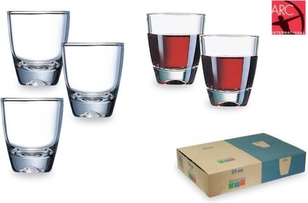 Arcoroc Gin Shotglas 3,5cl Set24