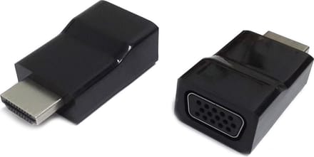 Gembird Video Adapter | 19-pins HDMI Type A | Stekker | 15-pins HD D-Sub (HD-15) | Vrouwelijk