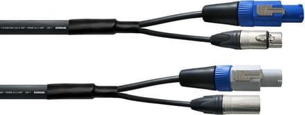 Cordial CPH 1,5 DMX 1-5 PWR 1 Hybrid PWR/DMX Kabel 1,5m - Kabel