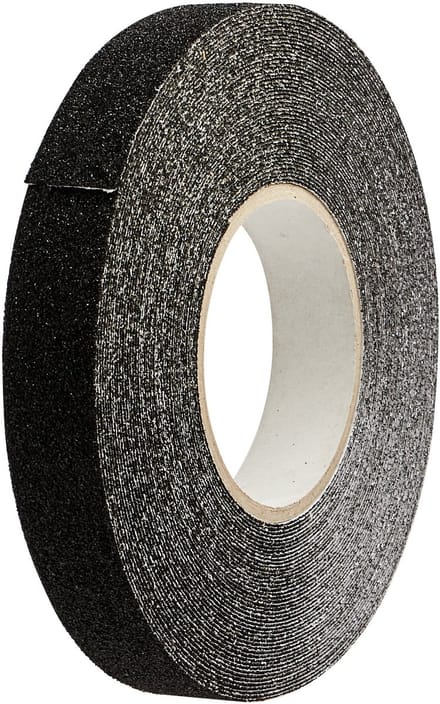 25mm - Antislip Tape - Zwart - 18 Meter Op Rol