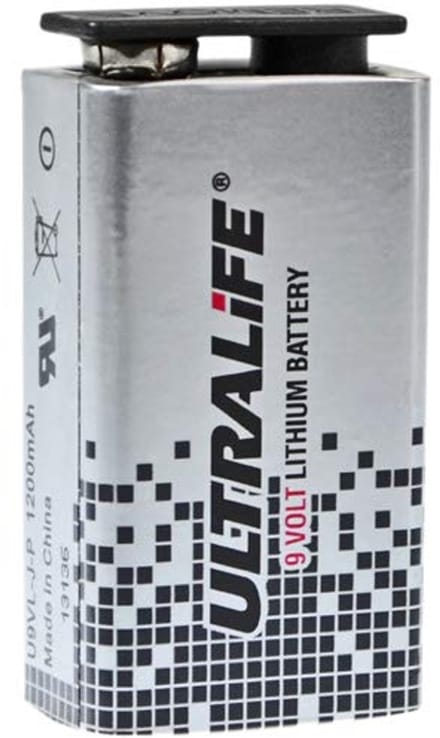 9 Volt Lithium Batterij 1200mAh - Langdurige Energiebron voor Rookmelders