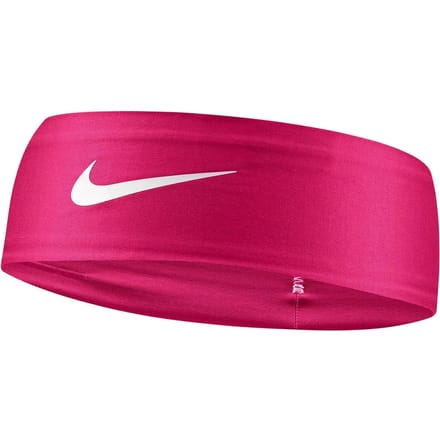 Nike sport hoofdband Dri-Fit Fury Classic roze - comfortabele haarband.