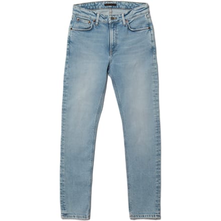 Nudie Jeans Mellow Mae Summer Breeze Light Blue Größe: W32L30 | Slim Jeans Outlet | Damen | Blau