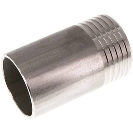 60 mm & 60.3 mm RVS 1.4571 Slangpilaar Lasverbinding 100mm