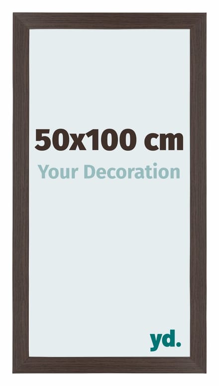 Your Decoration - Fotolijst 50x100 cm - MDF - Eiken Donker - Mura