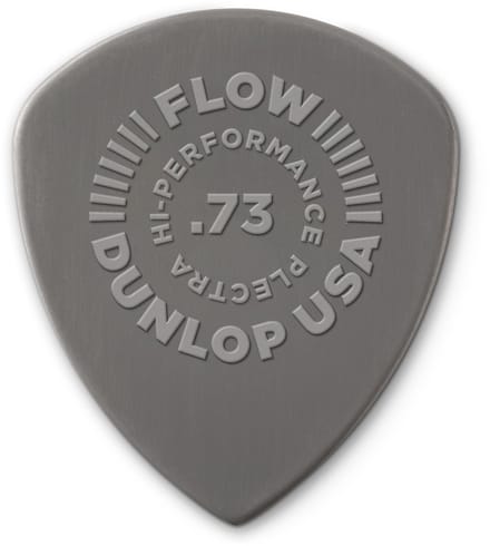 Jim Dunlop Flow - Plectrums - Nylon - 0,73 mm - Player's Pack 12 Stuks