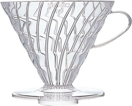 Hario V60-03 Kunststof Dripper (Transparant)
