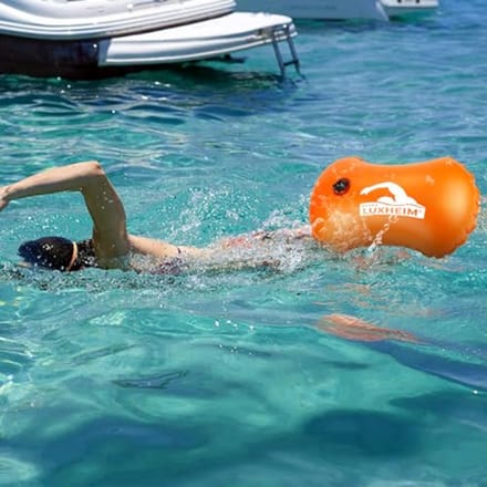 Zwemboei Sleepdrijvers voor Open Water - 2 Pack Waterdichte Opblaasbare Float voor Triatlons