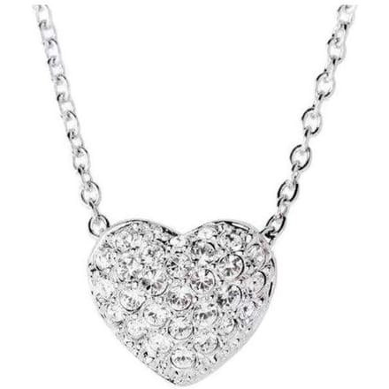 Collier Cœur en Cristal Swarovski Cœur Collier Femme 1809006 Box (Random Color) white