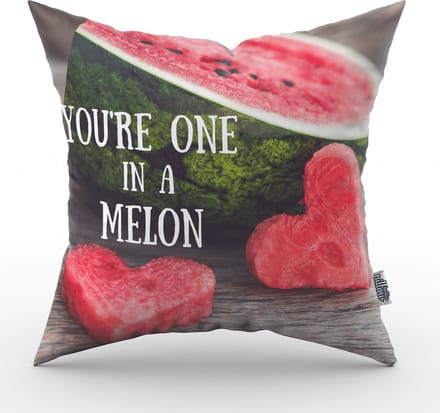 Valentijn kussen You're one in a melon - 30 cm