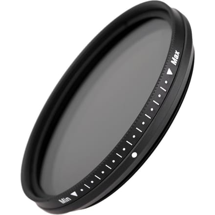Fotga 49 mm slanke fader variabel ND-filter, instelbare neutrale dichtheid ND2 tot ND400 52 mm zwart