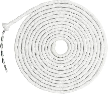 SnelShoppen - 30g-10m Lood Tape voor Gordijnen, Zware Lood Band, Gewogen Voor Gordijnen en Mosquito Net, Wit, Ideaal voor Stikwerk en Plakken