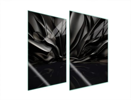 TMK ArtDeko - Beschermplaat - Gehard Glas - 2x35x52 cm