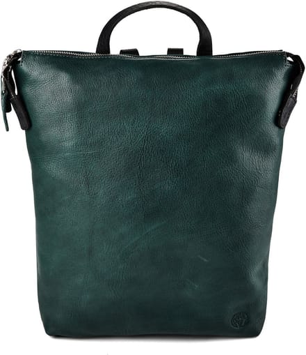 Harold's CHAZA Dagrugzak Leer 35.5 cm - petrol