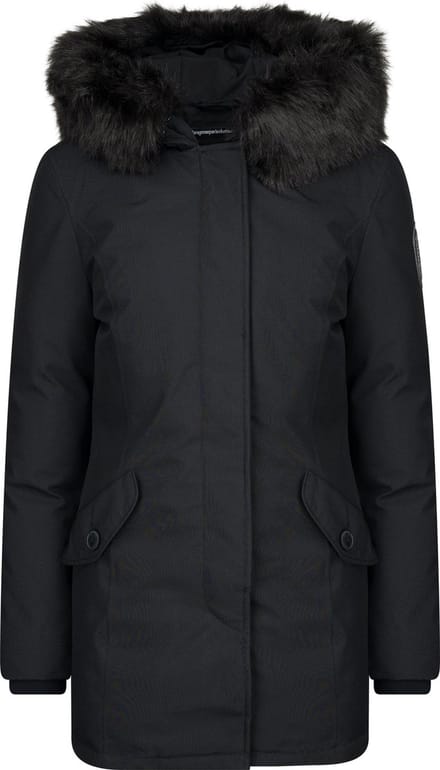 Paragoose - Dames Winterjas Nina Black Bont-Model 2025