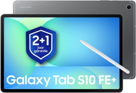 Samsung Galaxy Tab S10 FE Plus - 5G - 128GB - Gray + 1 jaar extra garantie