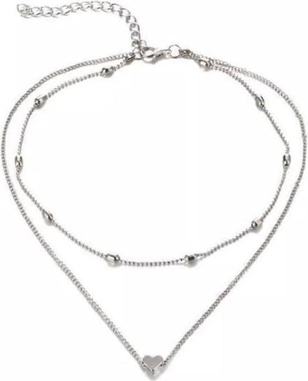 Jomide Choker Zilverkleurig - Hartje