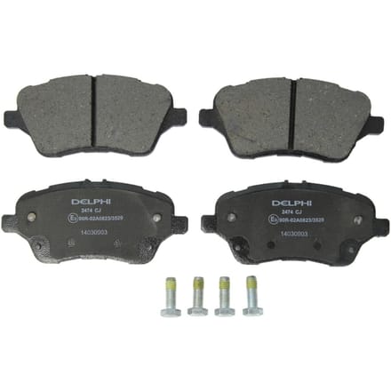 Remblokset DELPHI LP2474, voor