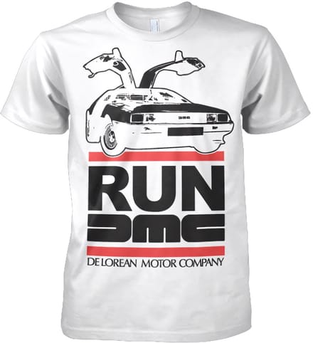 Hybris Run De Lorean T-shirt SH-1-15373-H19-17