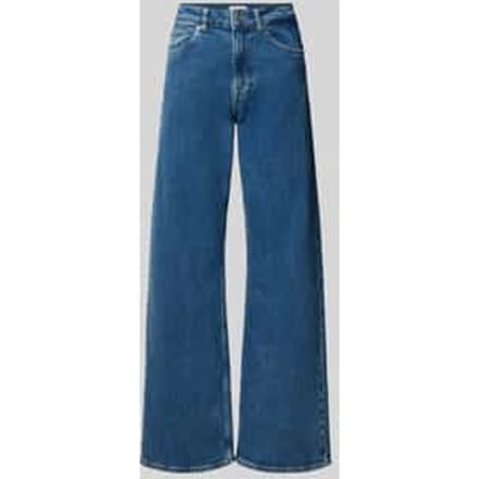 Wide leg jeans van katoenmix model 'WIDE BEA-KORI'