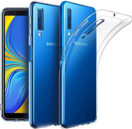 HB Hoesje Geschikt voor Samsung Galaxy A9 2018 - Siliconen Back Cover - Transparant
