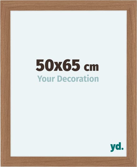 Your Decoration - Fotolijst 50x65 cm - MDF - Notenhout Licht - Como