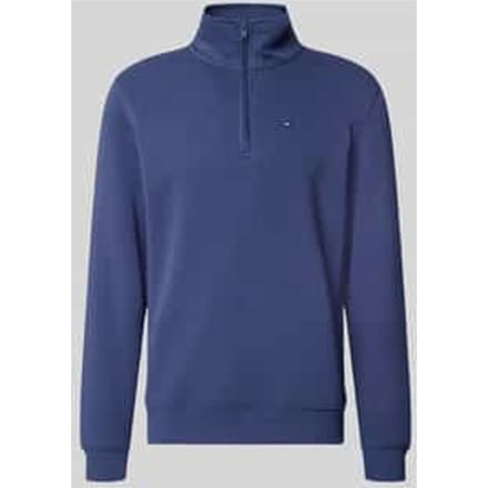 regular fit sweatshirt van katoenmix