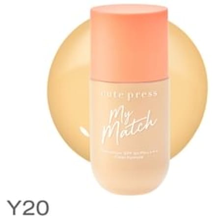 Cute Press - My Match Foundation SPF 50 PA++++ Y20 Warm Ivory