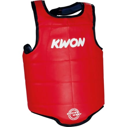 Dubbele amateur Thaiboks borstbeschermer Kwon