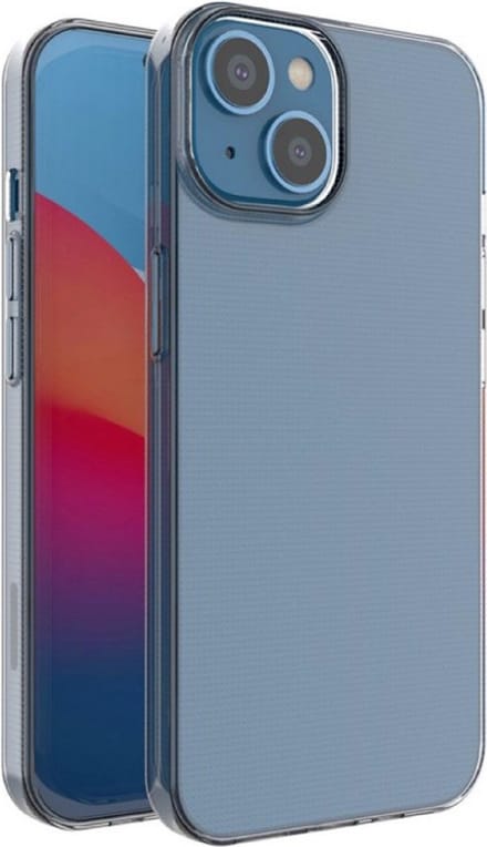 Casecentive - Silicone Back case - iPhone 14 - clear