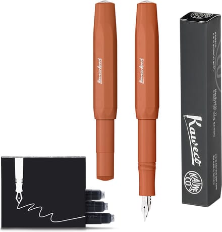 Kaweco - 1 Vulpen - Sport Skyline FOX Fountain Pen - Medium - doosje vullingen