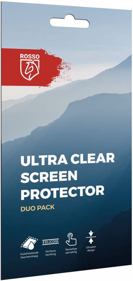 Rosso Screen Protector Ultra Clear Duo Pack Geschikt voor Samsung Galaxy M23 / A23 | TPU Folie | Case Friendly | 2 Stuks