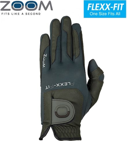 Zoom Tour Cabretta Leren Golfhandschoen, antraciet