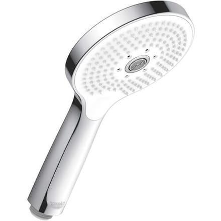 Duravit Handdouche 3 Standen Click! – Douchekop Ø120 mm – EasyClean – Chroom Hoogglans