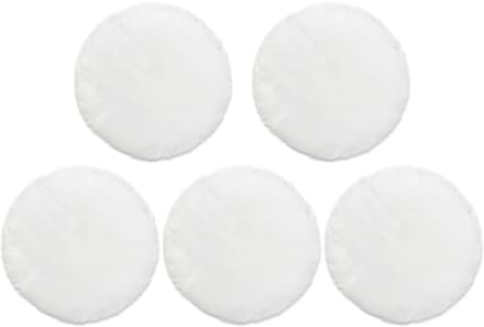 Allecto - Set van 5 Microfiber Polijstballen 125 mm - Voor Perfecte Afwerking