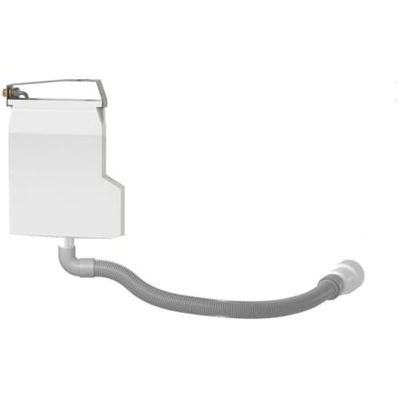 Herzbach LOGIC hose box for tub edge mounting 11.500175.1.09