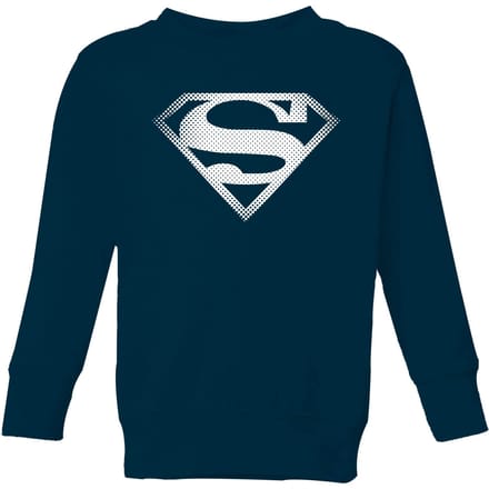 Superman Spot Logo Kids' Sweatshirt - Navy - 98/104 (3-4 jaar)