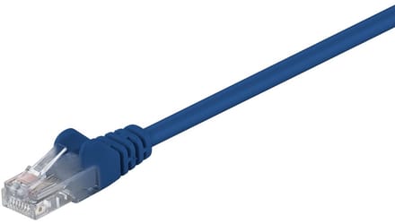CAT5E Netwerkkabel - RJ45 - blauw - 1 m