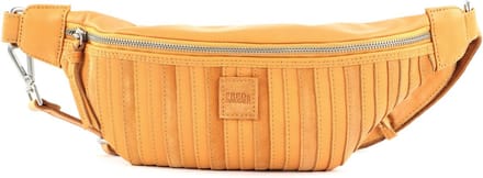 FREDsBRUDER Leren Gordeltas Ravi Bumbag Melon Abrikoos