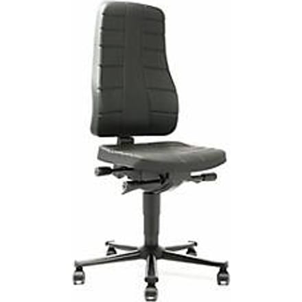 Bureaustoel All-in-One 9643, PU-schuimvoering, zwart