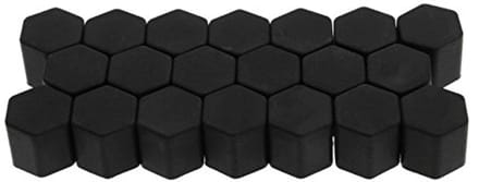 Set van 20 Silicone Wielmoer Doppen 19 mm - Stofbescherming voor Auto's