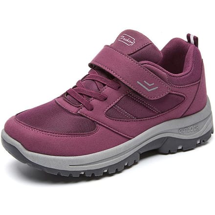 Wandelschoenen Dames Nieuwe Velcro Sneaker Damesschoenen 41 black