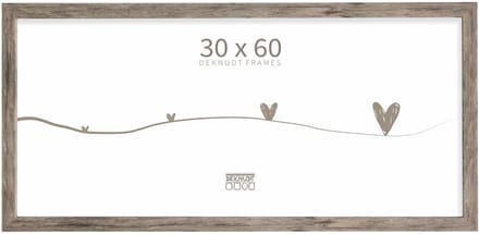 Deknudt Frames fotolijst S45RH7 - grijs-beige - hout - 30x60 cm