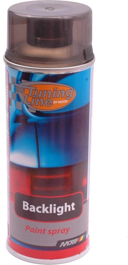 MOTIP Backlicht ZWART / Smoke Tintspray - spuitbus (400ML) voor getinte lampen