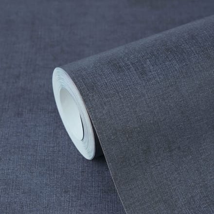 ELEGANT STRUCTUUR BEHANG | Textiellook - Blauw - A.S. Création Nordic Feeling