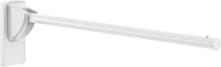 Opklapbare gordijndrager spatscherm L.900 Nylon wit